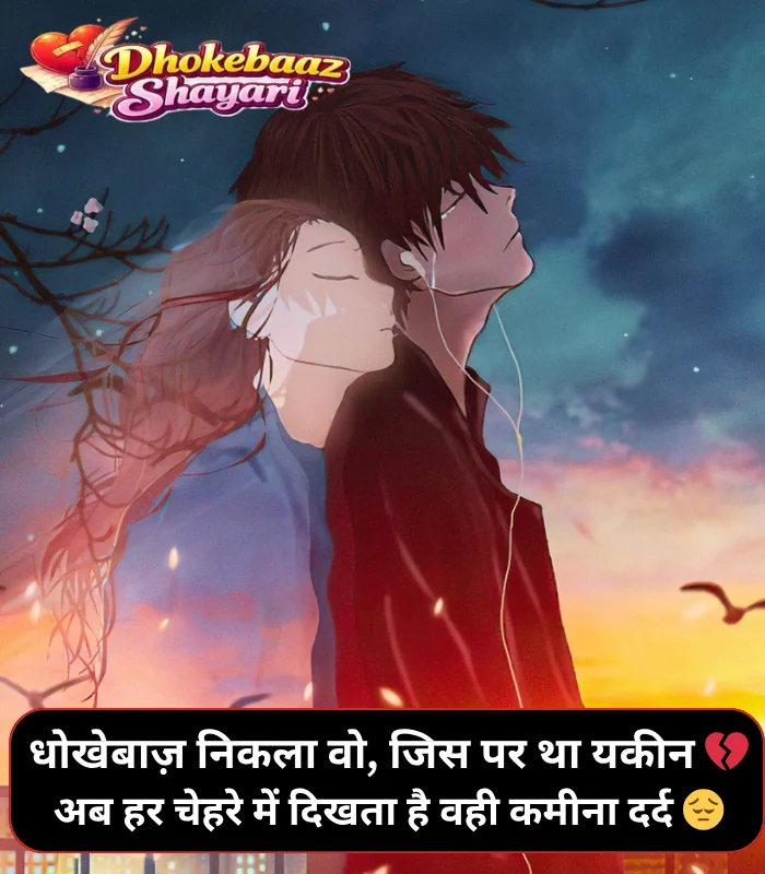Dhokebaaz Shayari 2 Line