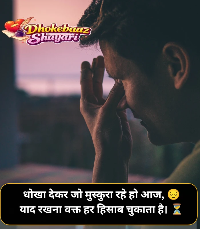 Dhoka Bewafa Shayari