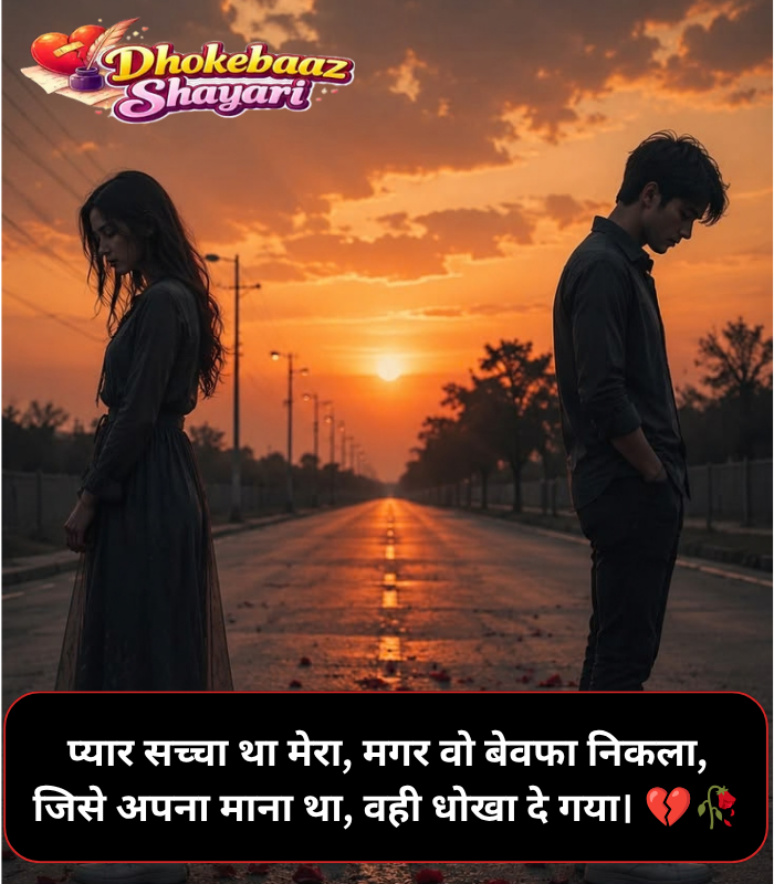 Pyar Me Dhoka Shayari